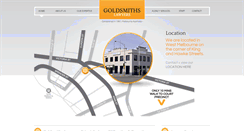 Desktop Screenshot of goldlaw.com.au